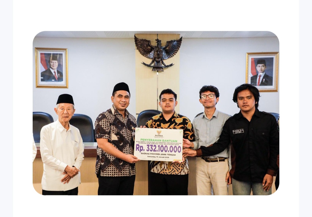 162 Mahasiswa Asal Sumatra yang Terdampak Banjir Dapat Bantuan Biaya Indekos dari Pemprov Jateng, Segini Besarannya