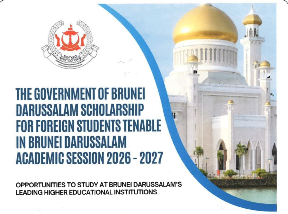 TERBARU! Brunei Darussalam Buka Beasiswa untuk Pelajar Indonesia Tahun Akademik 2026 2027, di 5 Institusi Berikut