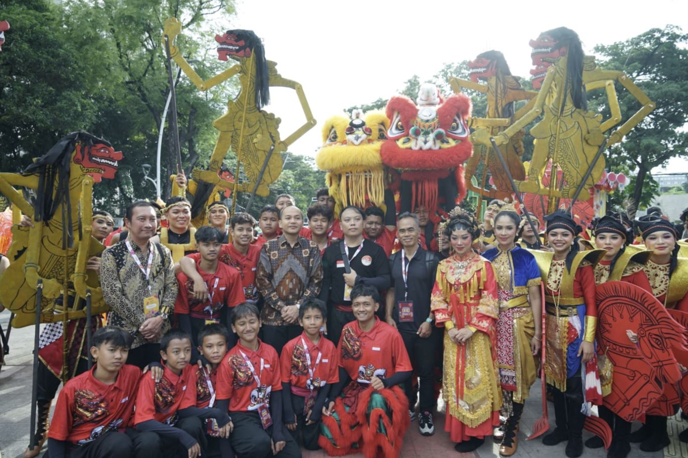 Solo Tampil Memukau di Festival Harmoni Imlek Nusantara 2026, Barongsai hingga Dramatari Adaninggar Kelasworo Curi Perhatian