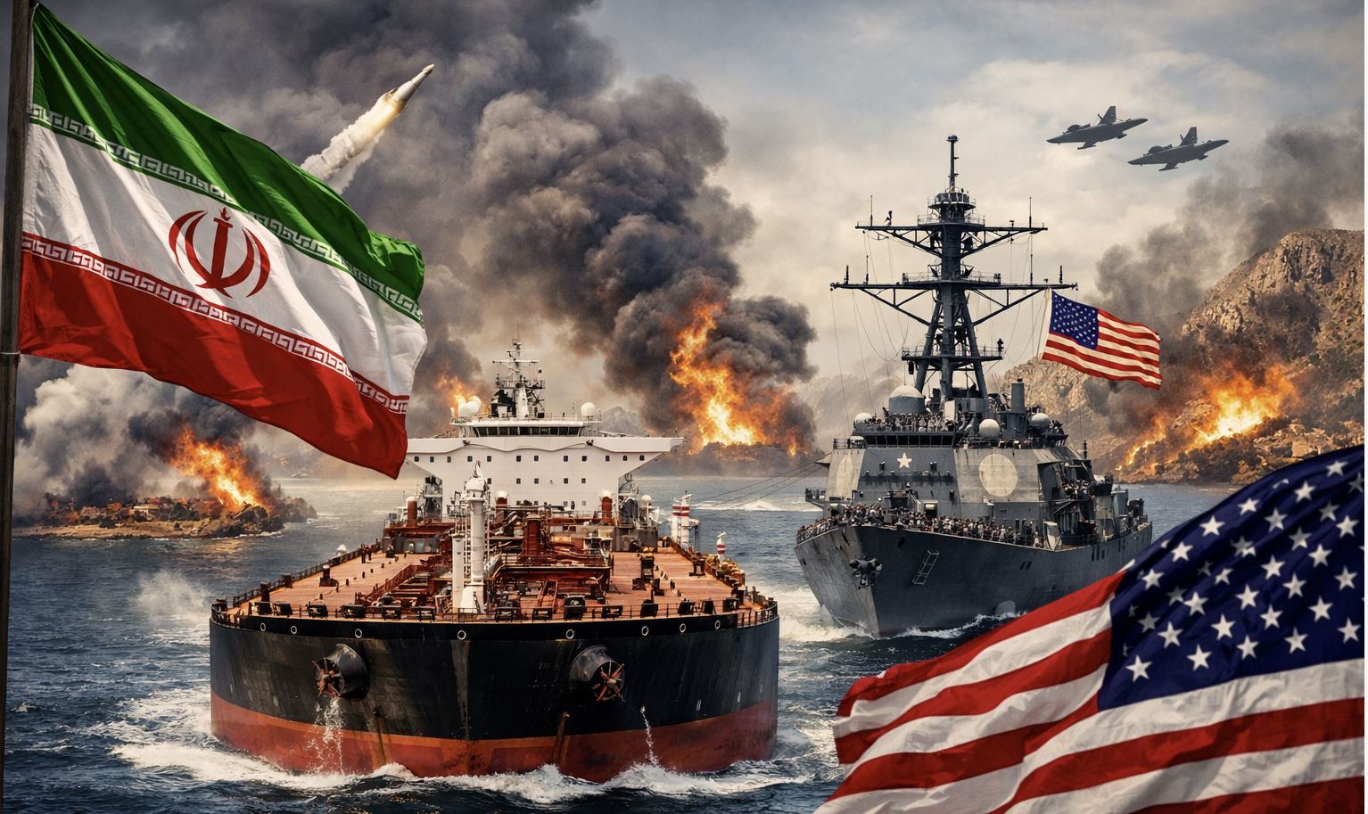 Trump Kerahkan US Navy Kawal Kapal Tanker Melintasi Selat Hormuz di Tengah Ancaman Iran
