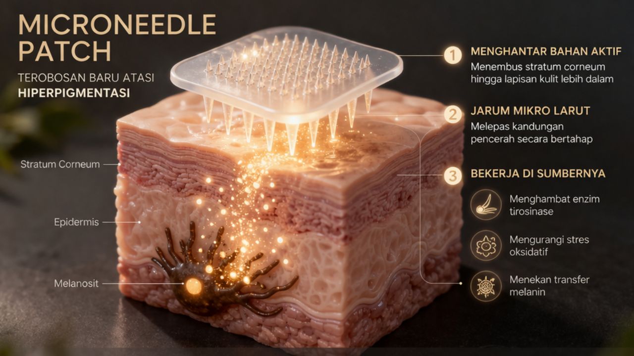 Teknologi Baru! Microneedle Patch Diklaim Lebih Ampuh Atasi Flek Hitam