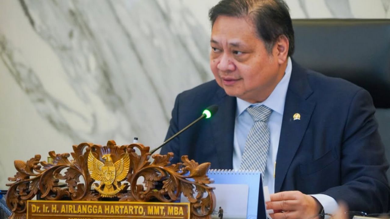 Airlangga Hartarto Bahas Efisiensi APBN Rp80 Triliun, Laporan Langsung ke Presiden Prabowo