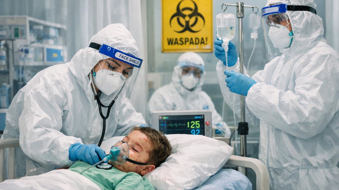 Kasus Campak Meningkat, Kemenkes Waspadai Tenaga Medis di Seluruh Indonesia