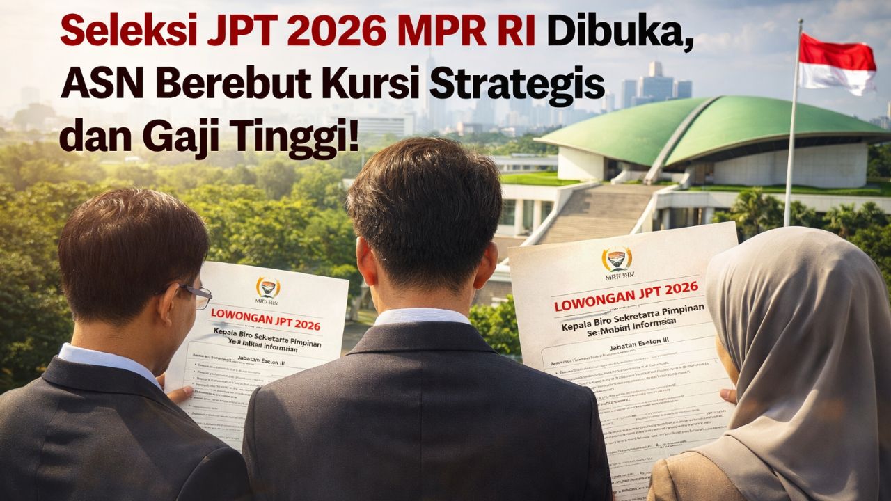 Rebutan Kursi Elite MPR RI 2026, ASN Senior Bersaing Ketat di Seleksi JPT