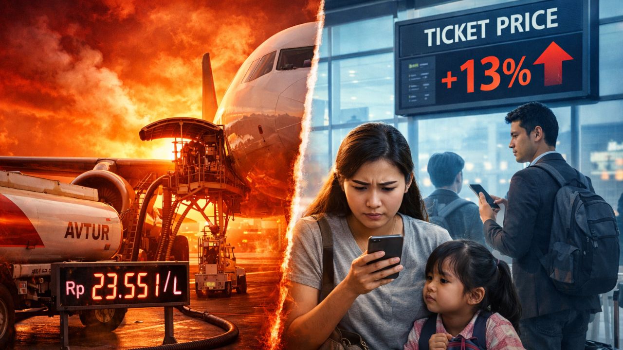 Tiket Pesawat Terancam Naik! Pemerintah Batasi Kenaikan 9–13 Persen di Tengah Lonjakan Avtur