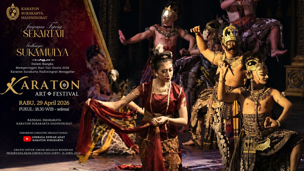 Karaton Art Festival 2026: Gusti Moeng Tegaskan Kraton sebagai Pusat Tari Dunia, Regenerasi Penari Jadi Sorotan