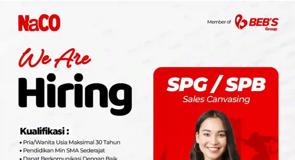 Gaji Tetap Rp3,8 Juta Tanpa Syarat Target! PT Bebs Trend Indonesia Buka Lowongan Sales Besar-besaran, Cek Kualifikasinya Di Sini