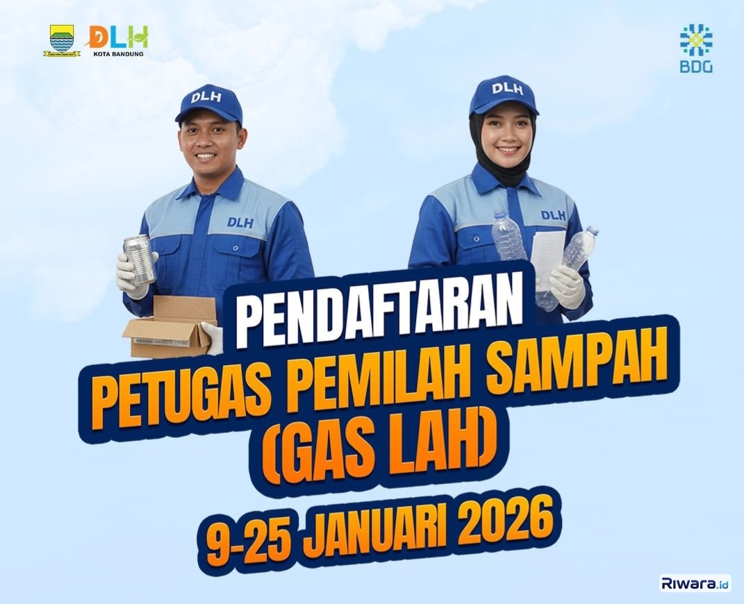 DLH Kota Bandung Membuka Rekrutmen GAS LAH