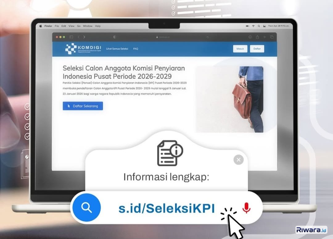Kementerian Komdigi Membuka Seleksi Calon Anggota KPI Pusat Periode 2026-2029