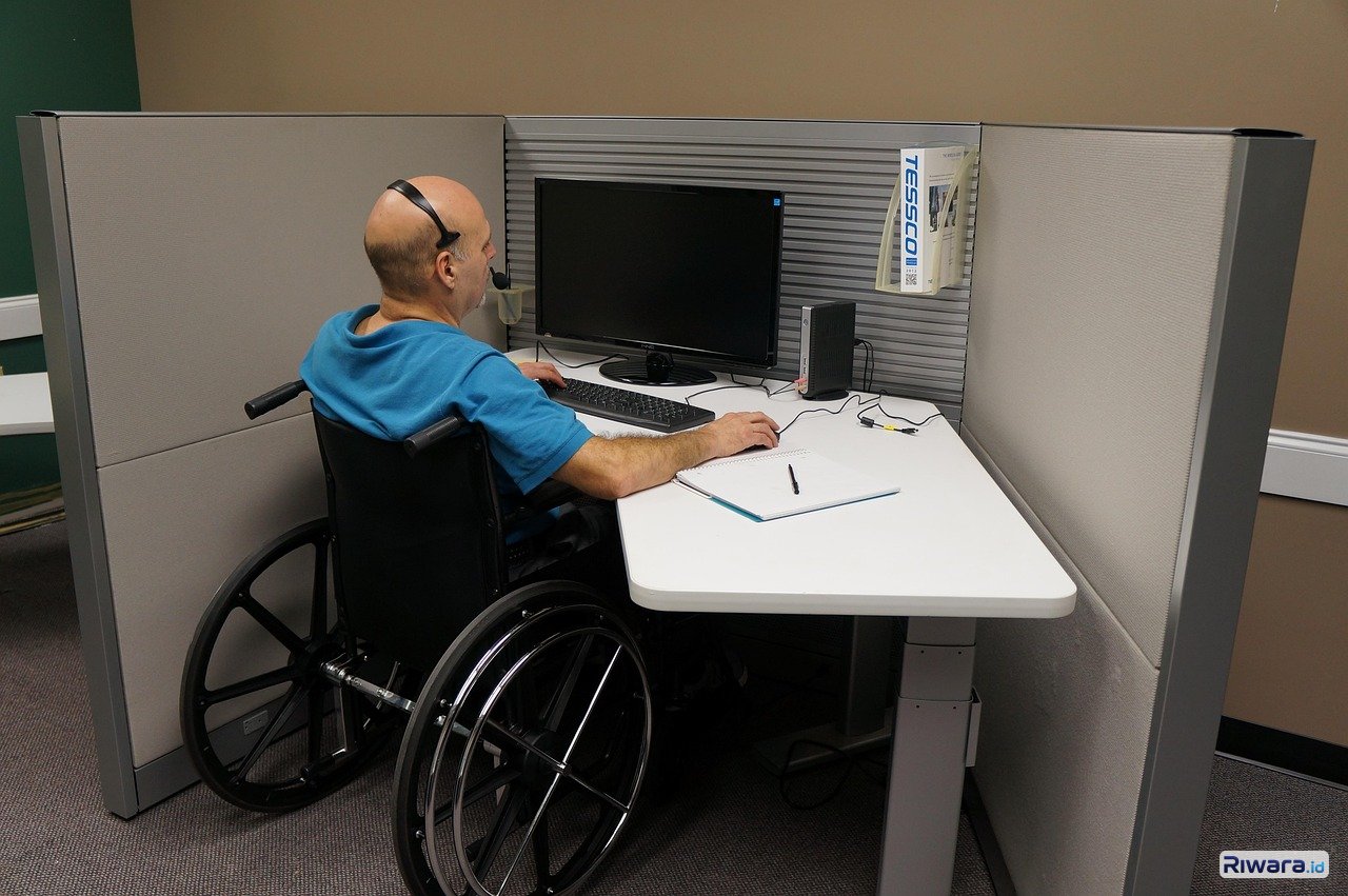 Ilustrasi - Pekerja dari Kalangan Disabilitas