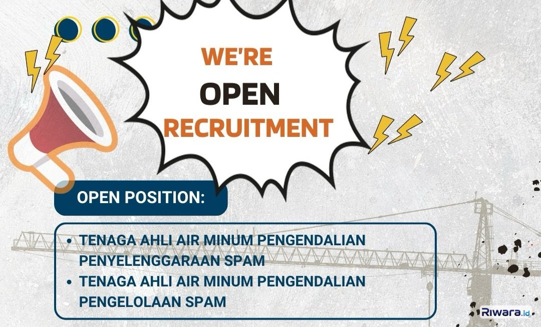 Lowongan Kerja Tenaga Ahli Air Minum