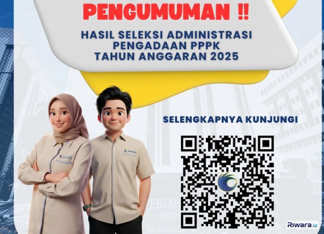 Hasil Seleksi Administrasi PPPK Kementerian HAM Tahun 2025