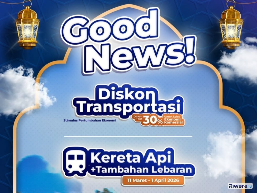 KAI Beri Diskon Tiket Kereta Api 30 Persen untuk Mudik Lebaran 2026