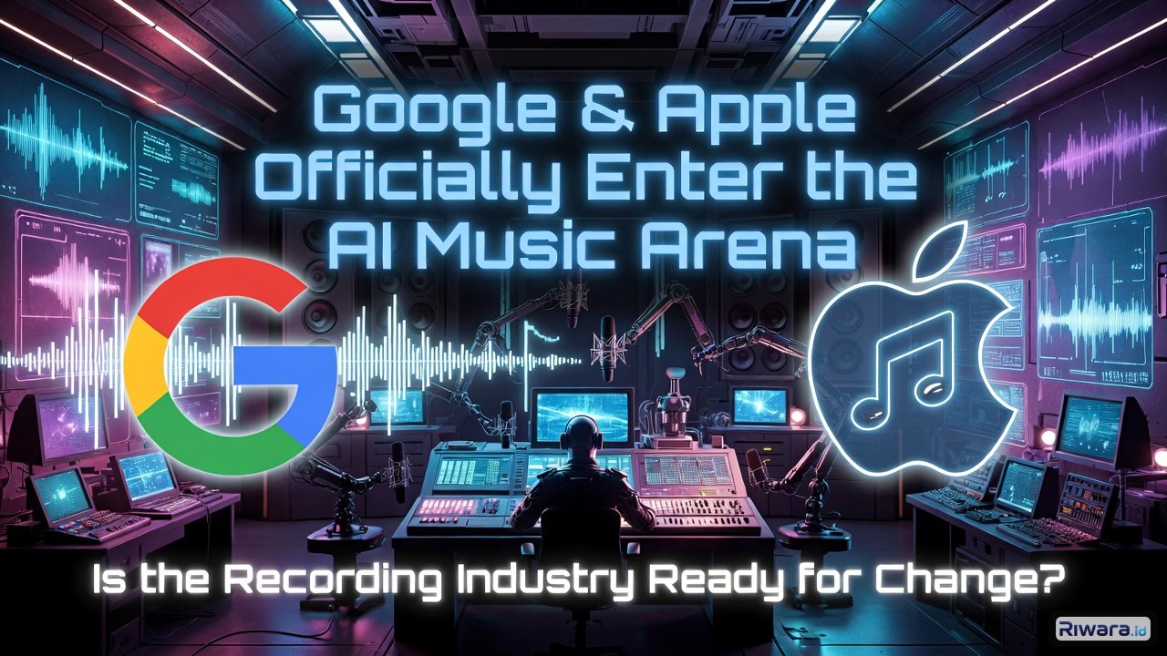 Google dan Apple Resmi Masuk Arena Musik AI