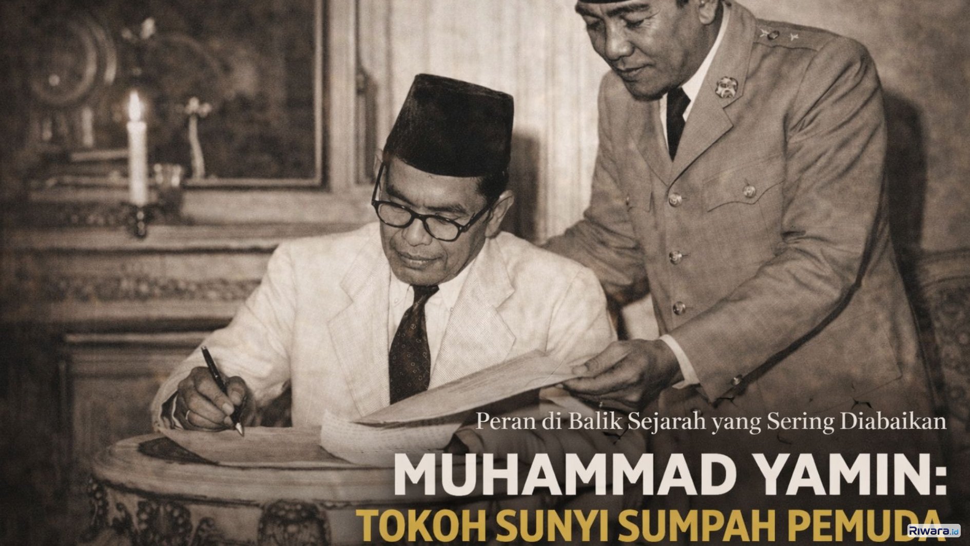 Sejarah yang Disederhanakan: Di Mana Sebenarnya Posisi Muhammad Yamin dalam Sumpah Pemuda 1928?