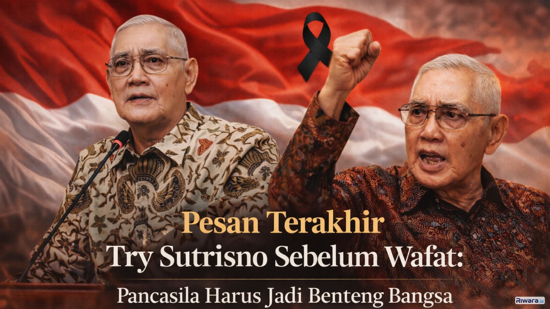 Pesan Terakhir Try Sutrisno: Ketika Sang Jenderal Mengingatkan Bangsa yang Mulai Lupa
