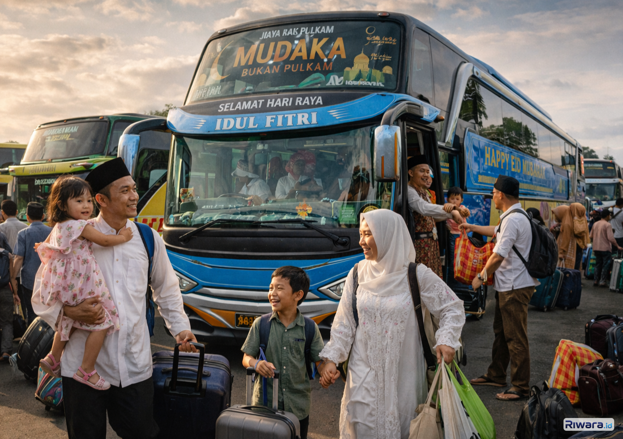 Ilustrasi - Program Mudik Gratis Lebaran dari BNI