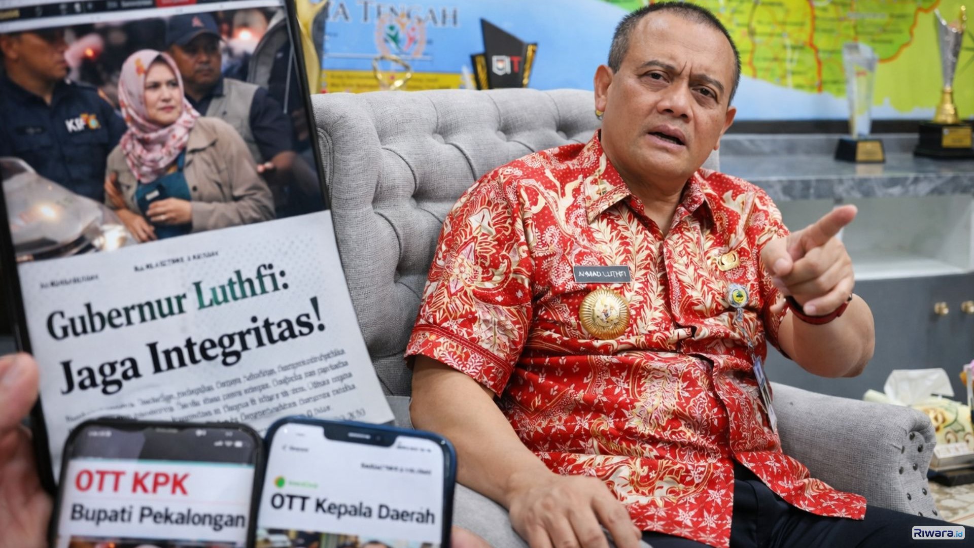OTT Bupati Pekalongan, Gubernur Jateng Ahmad Luthfi: Ini Peringatan Keras untuk Semua Kepala Daerah