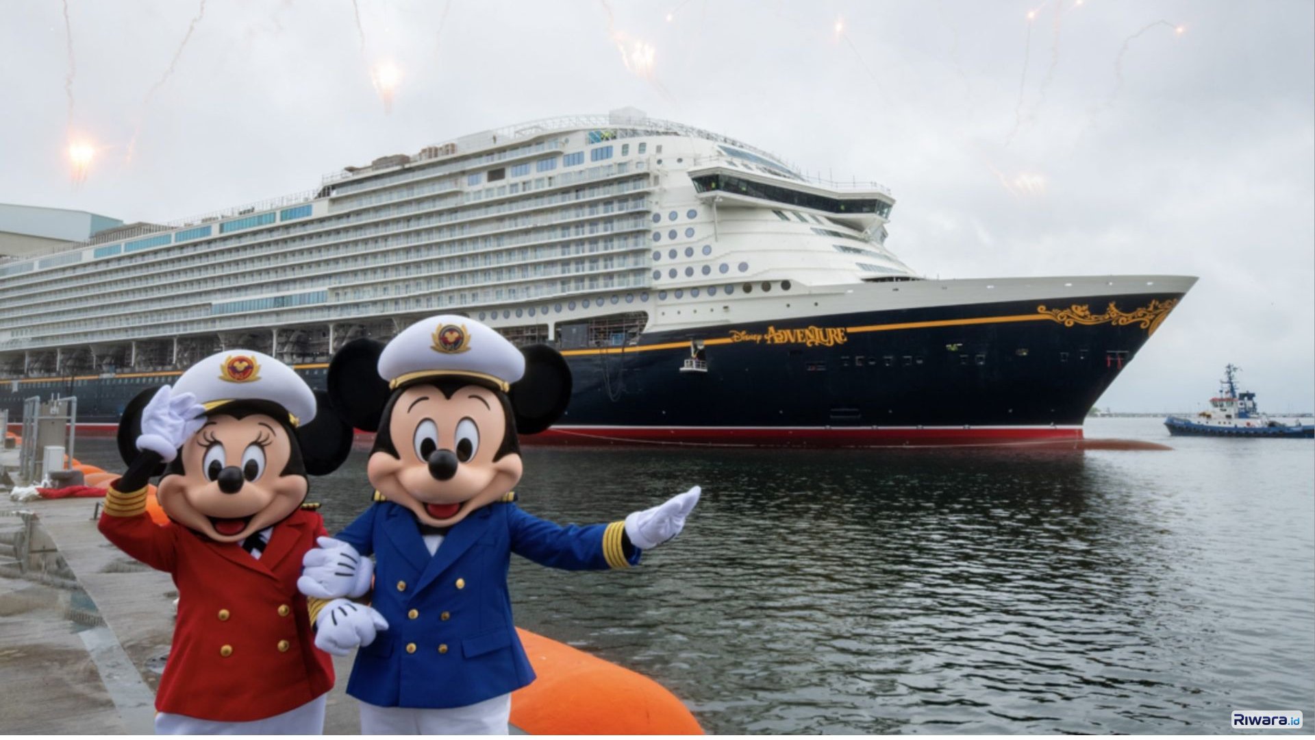 7 Fakta Kapal Pesiar Disney Adventure yang Viral di Singapura