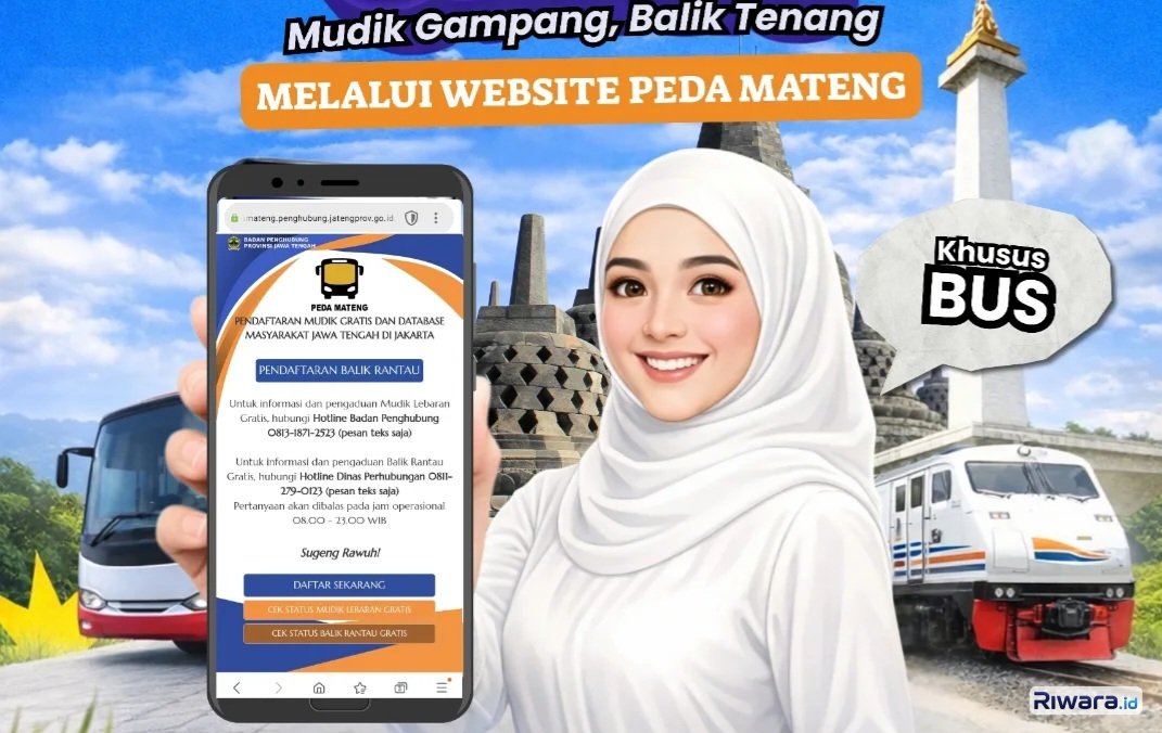 Ini Tata Cara Pendaftaran Program Balik Rantau Gratis 2026 dari Pemprov Jateng