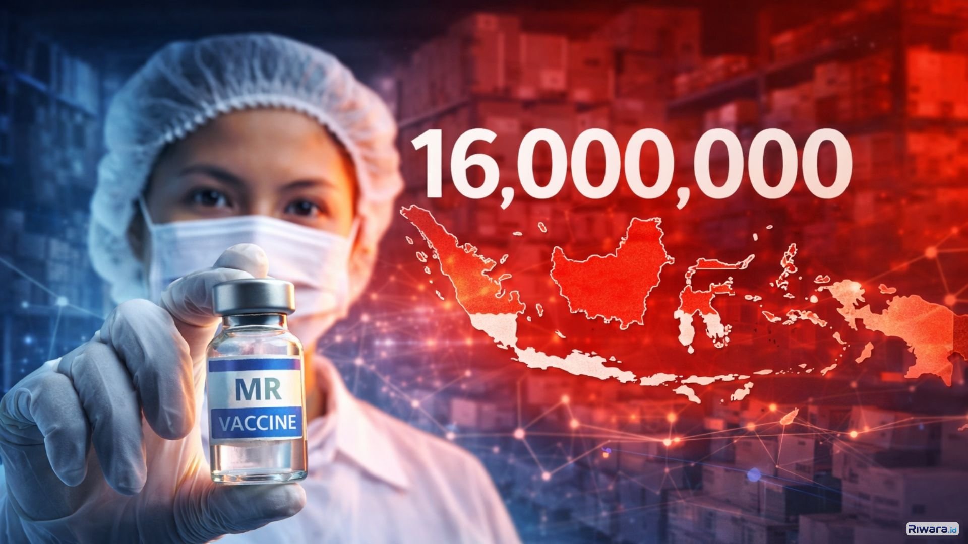KLB Campak Meluas, Kemenkes Pastikan Stok Vaksin MR Lebih dari 16 Juta Dosis