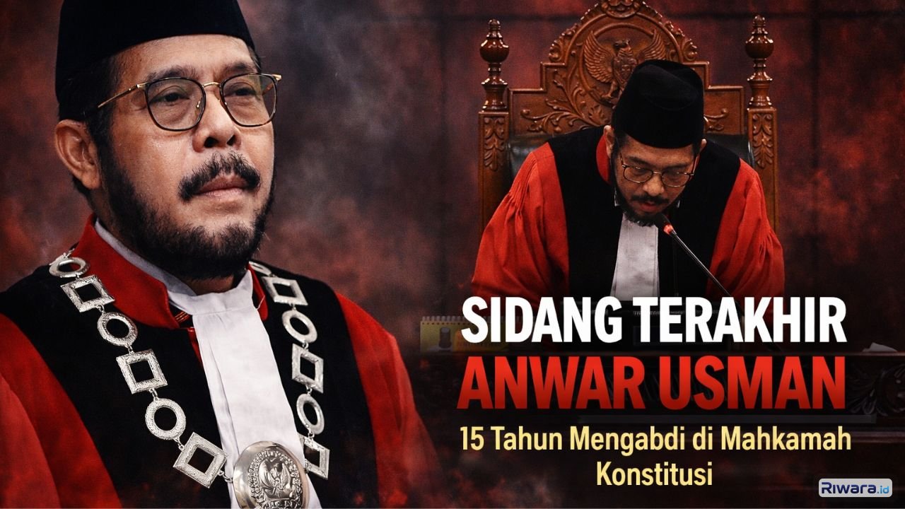 Anwar Usman Pamit dari Sidang MK: 15 Tahun Mengabdi, Mohon Maaf di Sidang Terakhir