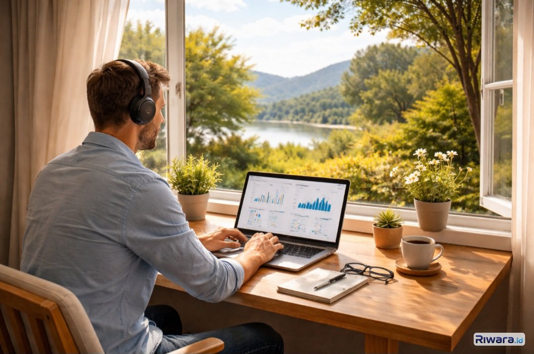 Ilustrasi - Kebijakan WFH 2026 Pasca Lebaran