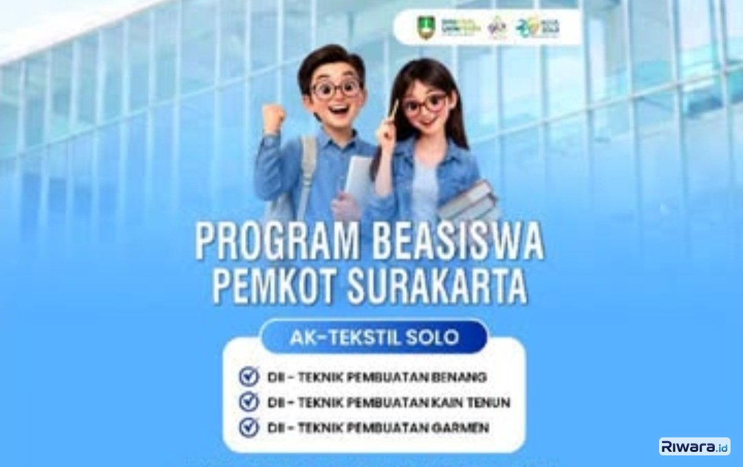 Pemkot Solo Adakan Program Beasiswa di AK-Tekstil Solo Tahun 2026