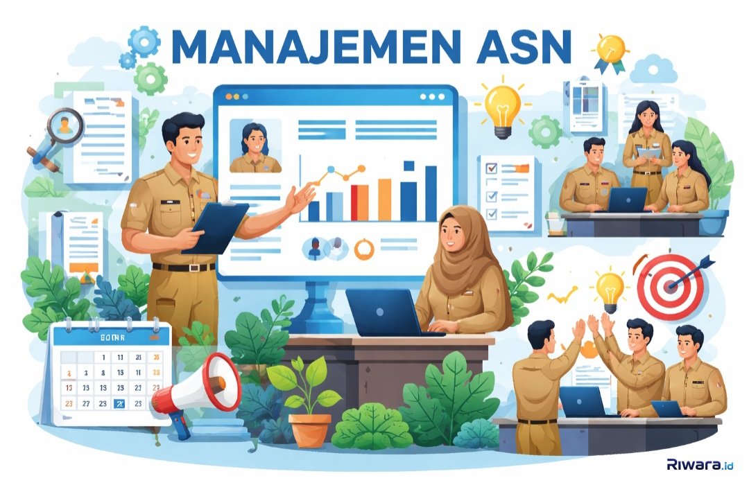 Ilustrasi - Manajemen ASN untuk Persiapan WFA