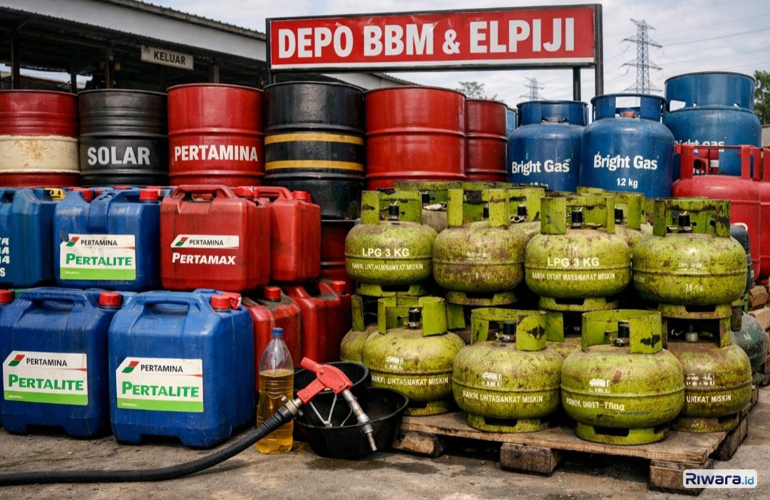 Ilustrasi - Stok BBM dan Elpiji di Jawa Tengah