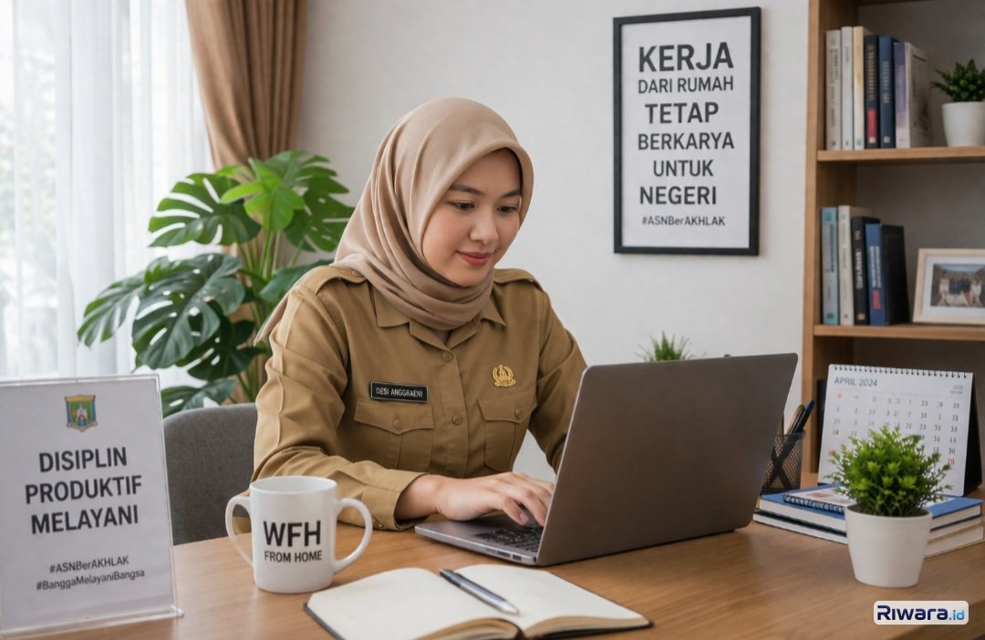 Ilustrasi - Penerapan WFH, ASN Pemprov Jateng Bakal Diawasi Ketat