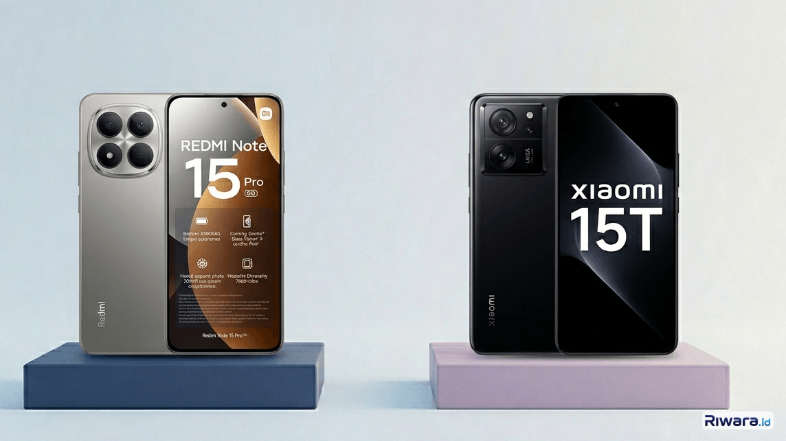 Perbandingan spesifikasi Redmi Note 15 dan Xiaomi 15T, mana yang terbaik?