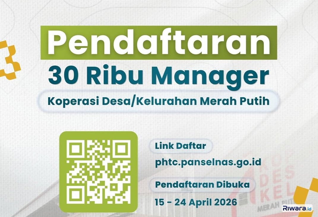 Kemenkop Buka Lowongan Manager Koperasi Desa/Kelurahan Merah Putih Tahun 2026