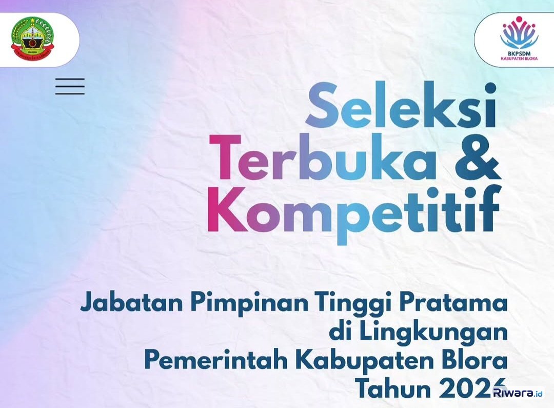 Pemkab Blora Membuka Seleksi Pengisian JPT Pratama Tahun 2026