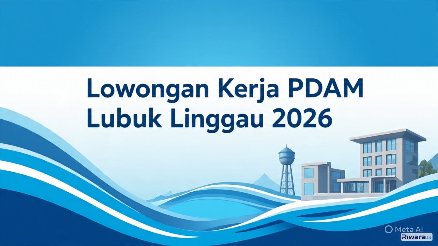 Ilustrasi - BUMD Pemkot Lubuklinggau Membuka Lowongan di PDAM Tirta Bukit Sulap 2026