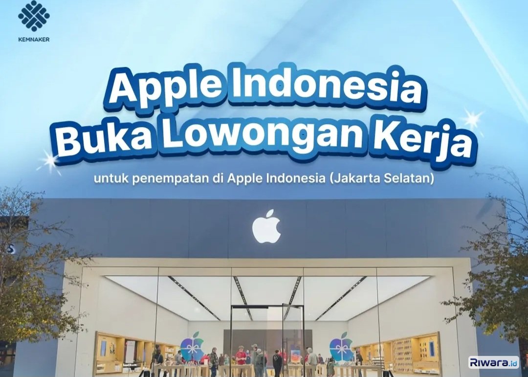 Apple Indonesia Buka Rekrutmen Tahun 2026
