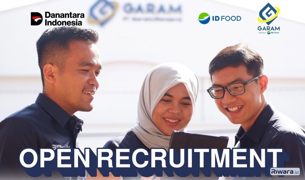 PT Garam Membuka Lowongan Staf untuk Tahun 2026