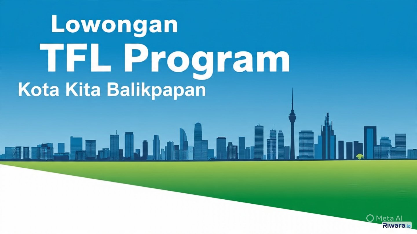 Dibuka! Lowongan TFL Program Kota Kita Balikpapan 2026, Pendidikan Minimal S1, Pendaftaran hingga 25 April