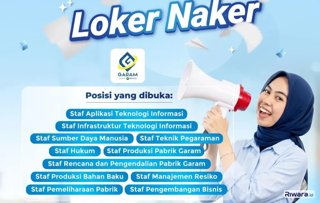 Masih Ada Kesempatan! Lowongan PT Garam Dibuka hingga 1 Mei 2026, Ini Dia Rincian Beserta Kualifikasi 13 Staf yang Dibutuhkan