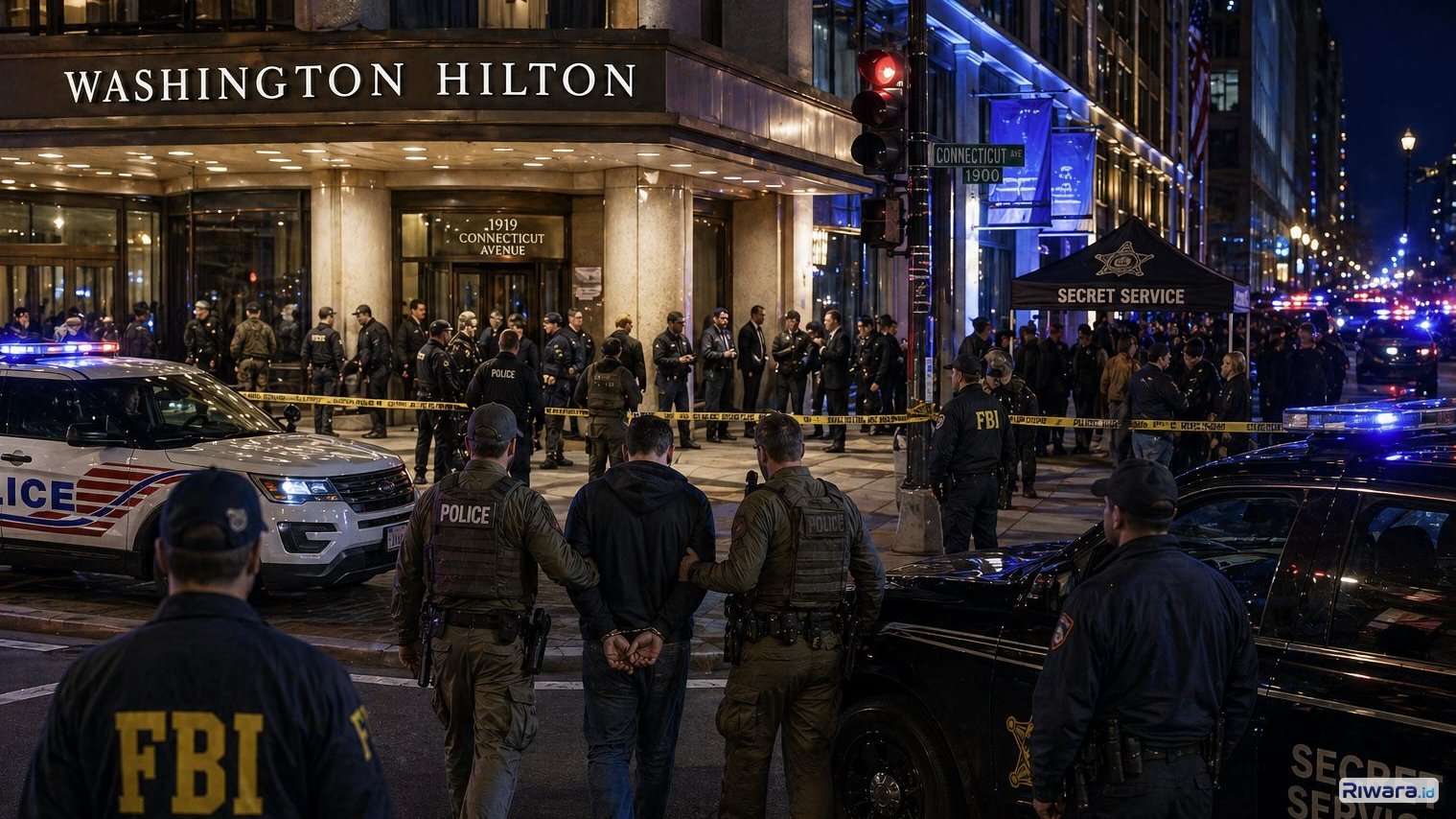 Kecolongan di Washington Hilton: FBI Ungkap Identitas Penembak Trump, Pertanyakan Celah Keamanan