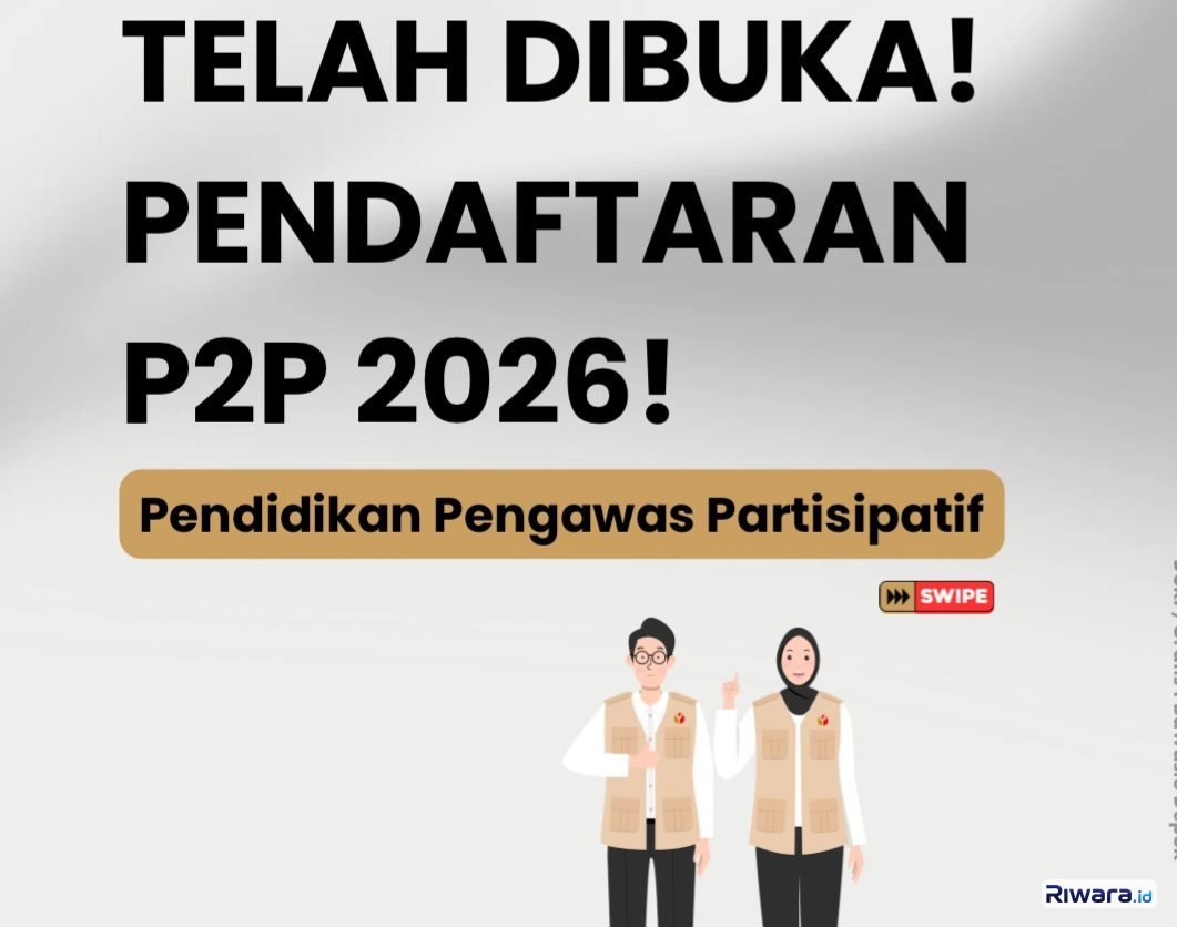 Bawaslu Kota Depok Membuka Pendaftaran P2P Tahun 2026