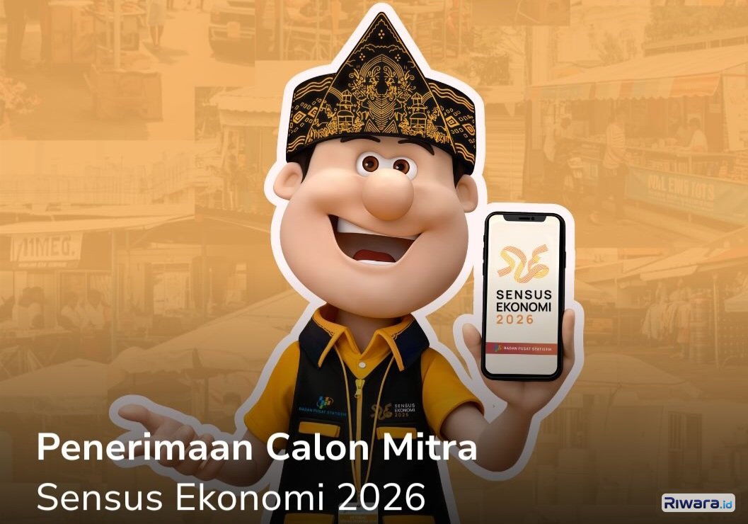 Lowongan Kerja! BPS Tanah Laut Buka Rekrutmen Mitra Sensus Ekonomi 2026, Usia Minimal 18 Tahun, Mahasiswa Bisa Daftar