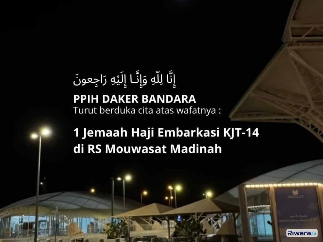 Jemaah Haji Asal Embarkasi Kertajati Meninggal Dunia di Madinah Pada Minggu 3 Mei 2026