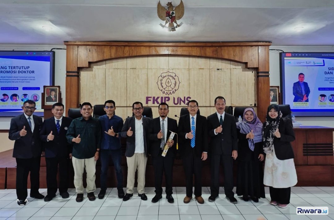 Lalu Usman Ali Raih Gelar Doktor Pendidikan IPA di UNS