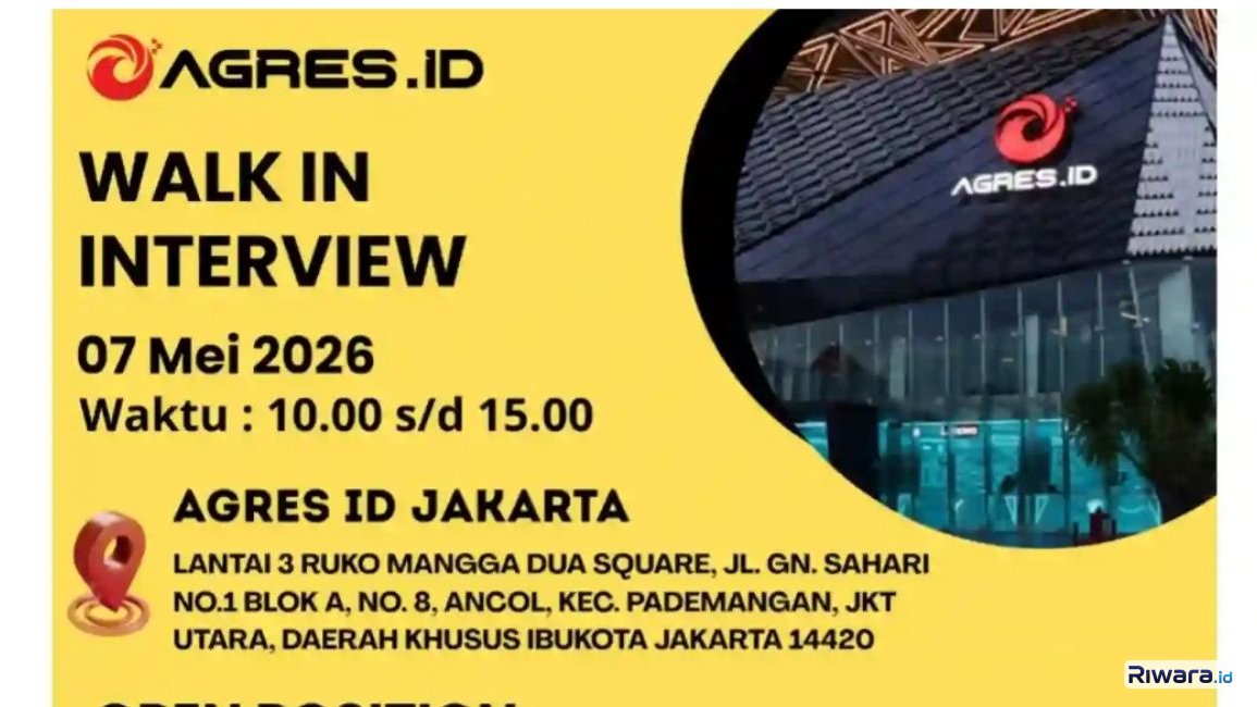 Bisa Dapat Bonus Besar! Agres.id Cari Sales Online dan Offline di Jabodetabek, Cek Syaratnya