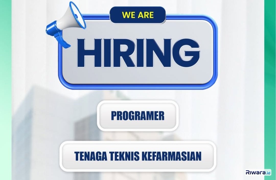 Segera Daftar! RS Sumber Waras Jakarta Buka Rekrutmen Programmer dan Tenaga Teknis Kefarmasian, Pendidikan Minimal D3