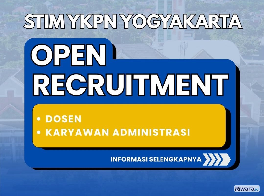 Dibuka! Lowongan Dosen dan Tenaga Administrasi di STIM YKPN Yogyakarta, Lamaran Dibuka hingga 27 Mei 2026