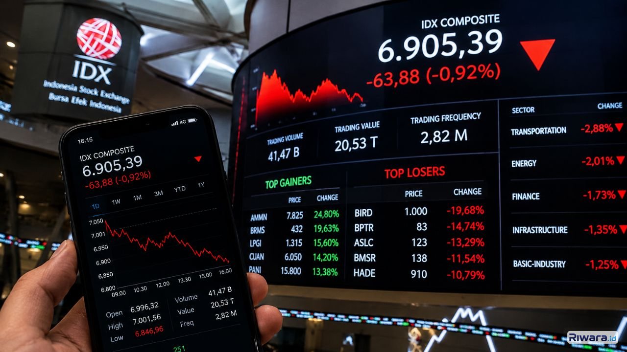 IHSG Ditutup Melemah ke Level 6.905, Ini Daftar Saham Rekomendasi Potensial Hari Ini 12 Mei 2026
