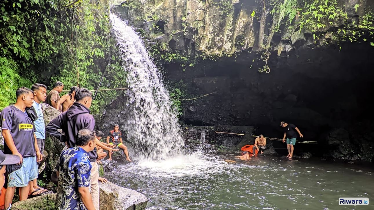 Asyik Berfoto, Santriwati Asal Cilacap Tewas Tenggelam di Curug Kanesia Baturraden