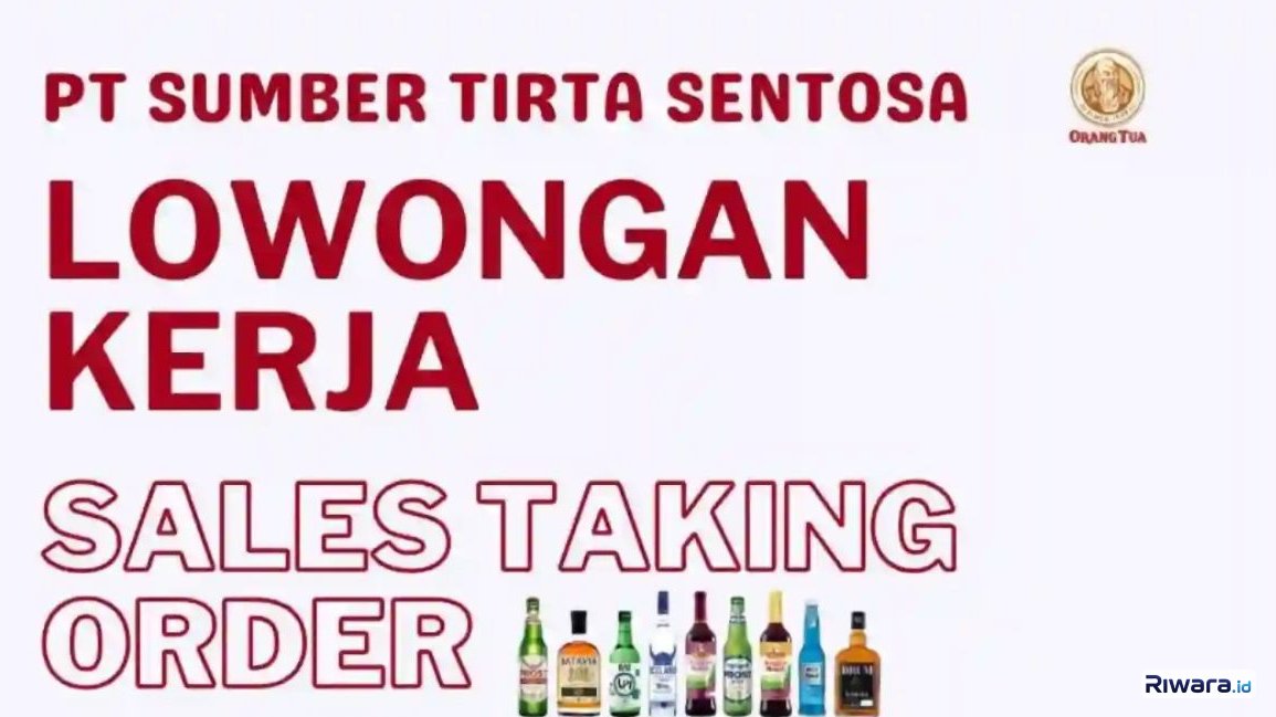 PT Sumber Tirta Sentosa Buka Lowongan Sales TO Area Jabodetabek, Gaji Di Atas UMK dan Bisa Dapat Motor!